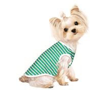 Camiseta sin mangas con estampado de la bandera de la República de Uzbekistán para perros y gatos, ropa elástica, suave, a la moda, chaleco