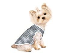 Camiseta sin mangas con estampado de muñecos de nieve felices para mascotas, ligera, suave, para interiores y exteriores