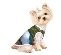Camiseta sin mangas con estampado de Parque Nacional Glacier para perros, gatos, ropa de moda, fiesta, caminar, vacaciones