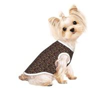 Camiseta sin mangas con estampado de perro salchicha "I Love My Dog" para perros y gatos, ropa de moda, fiesta, caminar, vacaciones