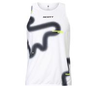 Camiseta sin mangas de trail Scott Tank M's RC Run (blanco/negro) Hombre