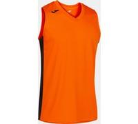 Camiseta sin mangas hombre cancha iii naranja negro M