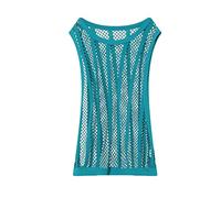 Camiseta sin Mangas Hombre Chaleco de Malla Top Músculo Camiseta de Ejercicio Hueca Camiseta de Rejilla sin Mangas Sexy Camisetas de Tirantes