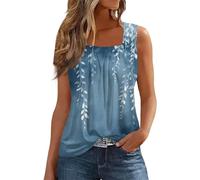 Camiseta Sin Mangas Mujer Camisolas Cuello V Top Encaje Gimnasio Basicas Naranja Deportivos Talla Grande Pack Camiseta Tirantes con Sujetador, Blusa Marron Larga Built Deportes Tank Top Mujer, XXL