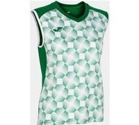 Camiseta sin mangas mujer supernova iii verde blanco S