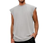 Camiseta sin mangas para hombre, color negro, deportiva, gimnasio, fitness, culturismo, verano, camiseta de ocio, transpirable, fina y ligera, camiseta de entrenamiento de secado rápido, ropa de calle