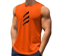 Camiseta Sin Mangas para Hombre, Deportiva, Interior para Correr, Gimnasio, Cenizas, Fitness, Muscular