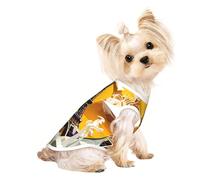 Camiseta sin mangas para mascotas con estampado de la Torre Eiffel de París, suave, elástica, para uso en interiores y exteriores