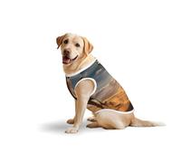 Camiseta sin mangas para mascotas, transpirable, ligera, sin mangas, con estampado de camello y arena del desierto