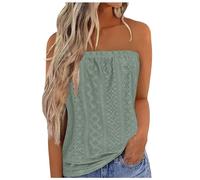 Camiseta sin mangas para mujer, chaleco sin mangas sin mangas sin mangas sin mangas blusa blusa sin tirantes sin tirantes sin tirantes sin tirantes sin mangas sin tirantes fluidos chic y elegante tops