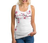 Camiseta sin mangas para mujer, diseño de mal de ojo, camiseta deportiva sin mangas, ver fotos, S