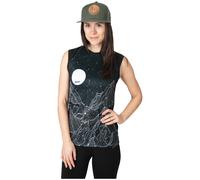Camiseta sin mangas para mujer Drexiss Full Diamond Beach Black Coolmax Talla: M / Color: negro/blanco