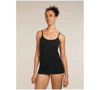 Camiseta sin mangas para mujer Icebreaker Merino 150 Siren Cami Talla: M / Color: negro