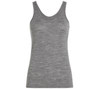 Camiseta sin mangas para mujer Icebreaker Wmns Siren Tank Talla: M / Color: gris/negro