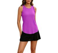 Camiseta sin mangas para mujer, mujer de verano, ligera, informal, de malla transpirable para una gran libertad de movimiento