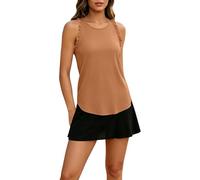 Camiseta sin mangas para mujer, mujer de verano, ligera, informal, de malla transpirable para una gran libertad de movimiento