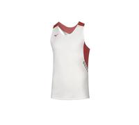 Mizuno Premium JPN Singlet para Hombre Color White/Red Talla L