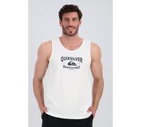 Camiseta Sin Mangas Quiksilver - Blanco - Camiseta Algodón Hombre talla S