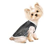 Camiseta sin mangas transpirable con diseño de catedrales góticas para mascotas L para perros pequeños y gatos, suave, ligera y elegante