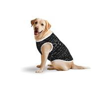 Camiseta sin mangas transpirable con ilustración de química y ciencia abstracta en 3D para mascotas, camiseta ligera y acogedora