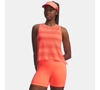 Camiseta sin mangas Under Armour Velociti para mujer Electric Tangerine / Reflectante M