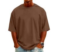Camiseta Slim Fit Hombre, Cuello Redondo Transpirable Deportivas Transpirables Elegante Tecnica Tallas Grandes Personalizada Deportivo Poliester Antisudor Verano Fashion T Shirt Homem,XXL