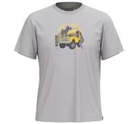 Camiseta Smartwool Long Weekend Short Sleeve Graphic Tee Talla: M / Color: gris