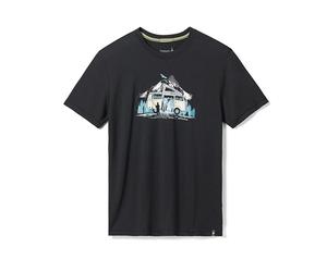 Camiseta Smartwool River Van (negro) hombre