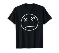 camiseta smiley corazón XOXO SAD Camiseta