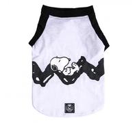 Camiseta Snoopy durmiendo para perros - Blanca - Tamaño: XL
