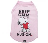 Camiseta Snoopy Keep Calm para perro - Tamaño: XL