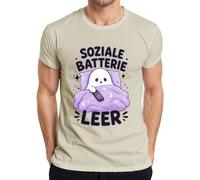 Camiseta Social Batería Vacía Introvertido Espíritu Hombres, naturaleza, 3XL