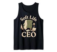 Camiseta Soft Life CEO Self Care para aquellos que aman la relajación Camiseta sin Mangas