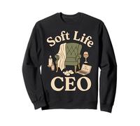 Camiseta Soft Life CEO Self Care para aquellos que aman la relajación Sudadera