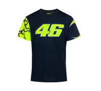 Camiseta Sole Luna The Doctor Heritage para Adulto, Azul Moto GP (FR/ES, Alpha/Letras, XXL, Talla Normal, Negro)