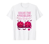 Camiseta Solve The Problem 9x7+4 Meme 6 7 We Wear Pink Camiseta
