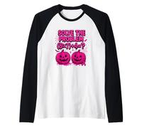 Camiseta Solve The Problem 9x7+4 Meme 6 7 We Wear Pink Camiseta Manga Raglan