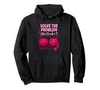 Camiseta Solve The Problem 9x7+4 Meme 6 7 We Wear Pink Sudadera con Capucha