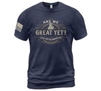 Camiseta ¿Somos Grandes Ya? Porque Me Siento Avergonzado, Político, Protesta T-Shirt Transpirable Camisetas Básicas Cómodo Manga Corta para Running Senderismo Camping S