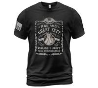 Camiseta ¿Somos Grandes Ya? Porque Me Siento Avergonzado, Político, Protesta T-Shirt Transpirable Camisetas Básicas Deporte Manga Corta para Senderismo Viajes Running XL