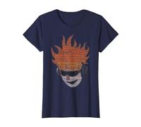 Camiseta Sonar Electronic Music Festival Barcelona Art Dance Food Camiseta, Mujer, Azul Marino, XL