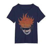 Camiseta Sonar Electronic Music Festival Barcelona Art Dance Food Camiseta, Mujer Tallas Grandes, Azul Marino, 5XL Grande