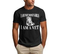 Camiseta Soy la mayoría de Las Chicas, Soy una veterana para Mujer, Camiseta del Día de los Veteranos