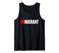 Camiseta Soy un Migrante o Soy una Camisa de Inmigrante Camiseta sin Mangas
