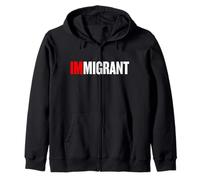 Camiseta Soy un Migrante o Soy una Camisa de Inmigrante Sudadera con Capucha
