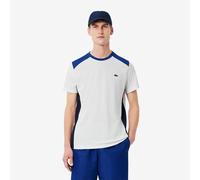 Camiseta Sport Ultra Dry con estampado Lacoste Hombre Talla M. Color Blanco