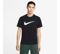 Nike Sportswear Camiseta 'Swoosh' negro / blanco, Talla XL