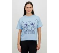 Camiseta Stitch - Azul - Camiseta Mujer Disney talla XS