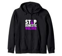Camiseta Stop Domestic Violence - Conciencia sobre la Violencia Doméstica Sudadera con Capucha