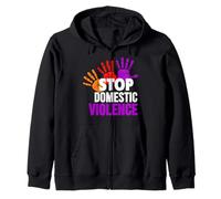 Camiseta Stop Domestic Violence - Conciencia sobre la Violencia Doméstica Sudadera con Capucha